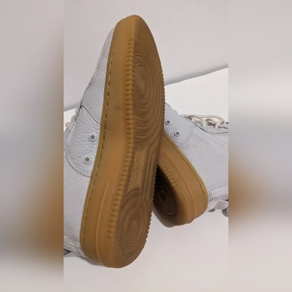 SF AF Air Force  1 Mid Vast Grey 7 Women - Picture 9 of 10